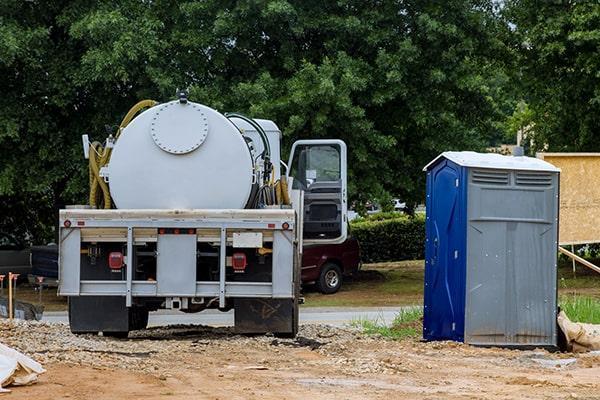 workers at Porta Potty Rental of Flint